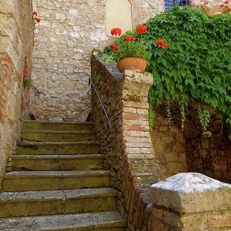 Vintage Castle In Monteriggioni Tuscany Near Forest Monteriggioni