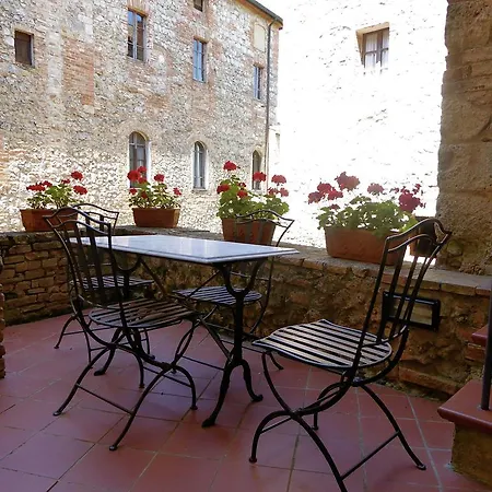 Vintage Castle In Monteriggioni Tuscany Near Forest Monteriggioni