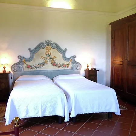 Vintage Castle In Monteriggioni Tuscany Near Forest