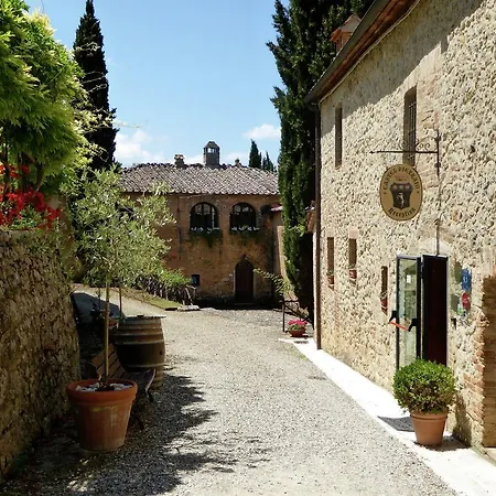 Vintage Castle In Monteriggioni Tuscany Near Forest Monteriggioni